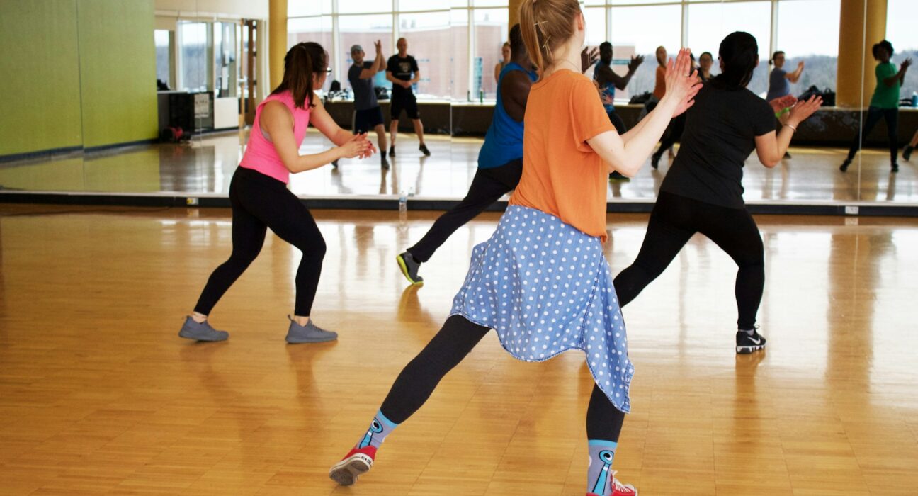 women dancing